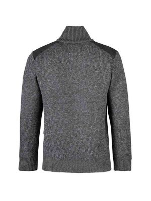 Storvik Liam Work Sweater Pullover Teddy Fine Knit Anthracite