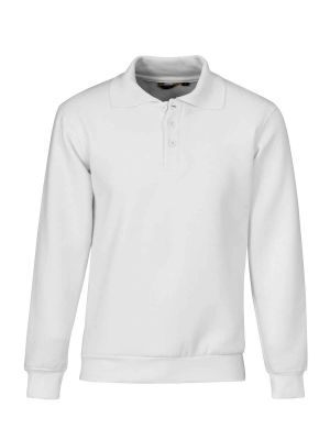 Storvik Napoli Work Polo Sweater 3603 Wit 71workx front