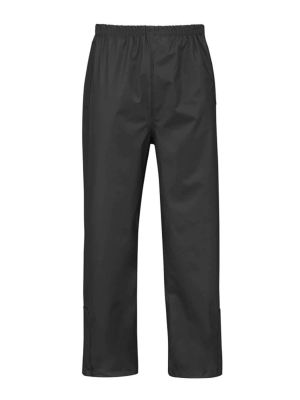 Storvik Stretch Rain Pants Varberg 6372-ZW black 71workx front