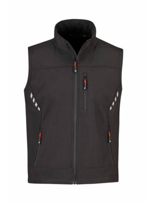 Storvik Troms Work Vest Softshell 2077 Black 71workx front