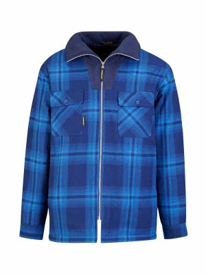Storvik Vancouver Lumberjack Fleece Thermo 71workx 096-43B Blue front