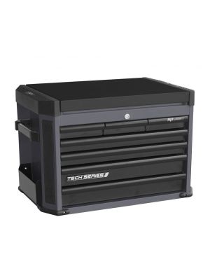 SP Tools SP42205 Tech-series 7-drawer tool box Diamont Black - SPTools 71WorkX