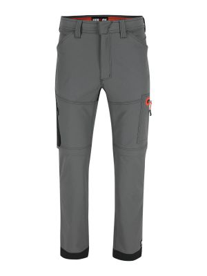 Tornado Zip Off Work Trousers Anthracite - Herock - Front Tornado Zip Off Work Trousers Anthracite - Herock - Front
