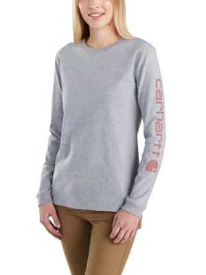 103401 Women's Work T-shirt Sleeve Logo - Carhartt