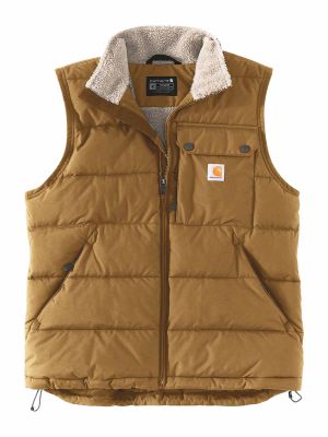 105475 Bodywarmer Montana Geïsoleerd Sherpa Carhartt Oak Brown B33 71workx voor 105475 Bodywarmer Montana Geïsoleerd Sherpa Carhartt Oak Brown B33 71workx voor