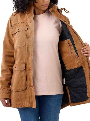 Carhartt Women's Jacket Duck Brown XS