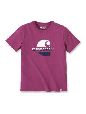 105738 Women's Work T-shirt Graphic Logo 71workx Magenta Agate Heather P40 front 105738 Women's Work T-shirt Graphic Logo 71workx Magenta Agate Heather P40 front