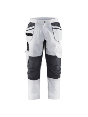 Blåkläder 1096-1330 Painter Trouser Stretch with Holster Pockets - White