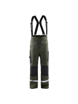 Rain Trousers Level 2 1305 Army Groen - Blåkläder