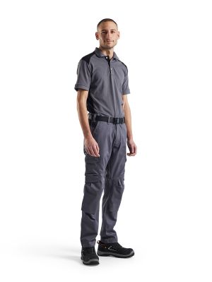 1448-1832 Work Trousers Stretch Industry with Holster Pockets - Blåkläder