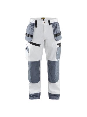 Blåkläder 1510-1210 Painter Trouser - White/Grey