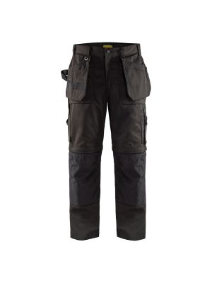 Blåkläder 1538-1860 Zip-Off Trousers - Black Blåkläder 1538-1860 Zip-Off Trousers - Black