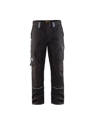 Anti-Flame Trouser 1561 Zwart/Grijs - Blåkläder