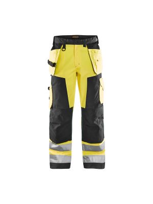 High Vis Trouser Without Holster Pockets 1566 High Vis Geel/Zwart - Blåkläder High Vis Trouser Without Holster Pockets 1566 High Vis Geel/Zwart - Blåkläder