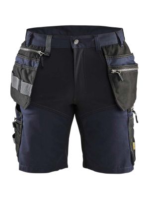 1598-1860 Work Short Holster Pockets Stretch Dark Navy 8699 Blåkläder 71workx front
