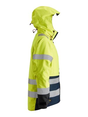 1668 High Vis Work Jacket Fireproof Waterproof Gore Tex ProtecWork - Snickers