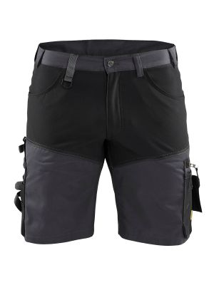 1798-1860 Work Short Stretch Blåkläder Medium Grey/Black 9699 71workx Front 1798-1860 Work Short Stretch Blåkläder Medium Grey/Black 9699 71workx Front