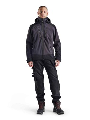 1805-2513 Softshell Work Trousers with Holster Pockets - Blåkläder 