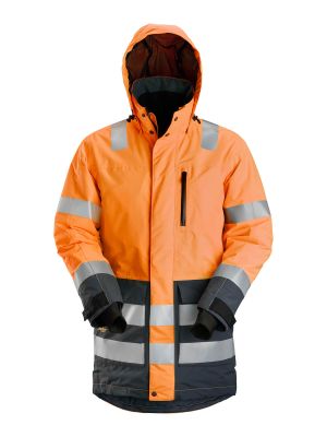 1830 High Vis Work Jacket Waterproof AllroundWork - Snickers