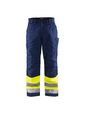 Winter Trouser High Vis 1862 High Vis Geel/Marineblauw - Blåkläder