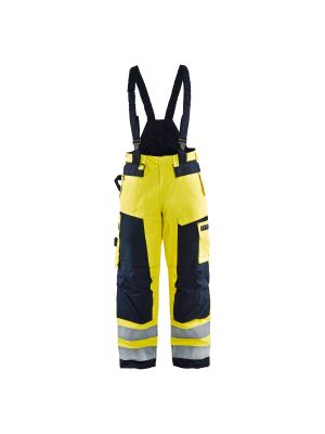 Multinorm Winter Trouser 1868 High Vis Geel/Marineblauw - Blåkläder