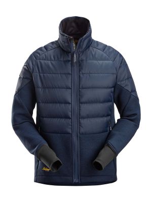 1902 Work Jacket Hybrid Stretch Flexiwork Navy 9545 Snickers 71workx front