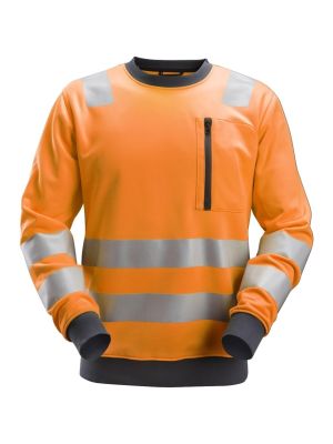 Snickers 8037 AllroundWork, High-Vis Sweatshirt, Class 2/3