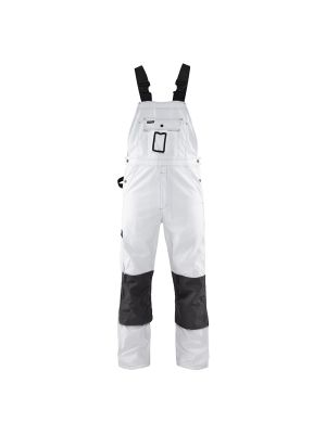 Blåkläder 2611-1210 Painter Bib Overall - White/Dark Grey