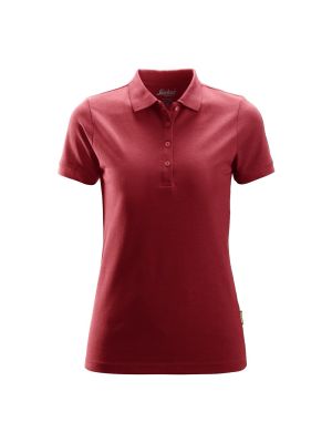 Snickers 2702 Women's Polo Shirt - Chili Red