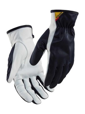 2802-1459 Work Gloves Leather - 8610 Dark Navy/White - Blåkläder - front 2802-1459 Work Gloves Leather - 8610 Dark Navy/White - Blåkläder - front