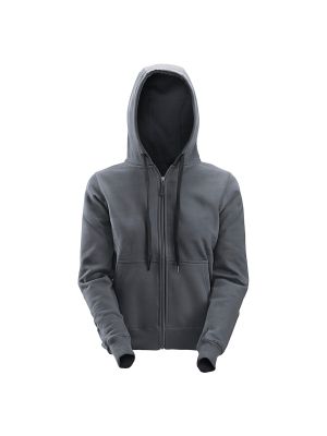 Snickers 2806 Women's Zip Hoodie - Steel Grey