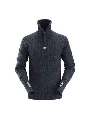 Snickers 2905 ½-Zip Wool Sweater - Navy