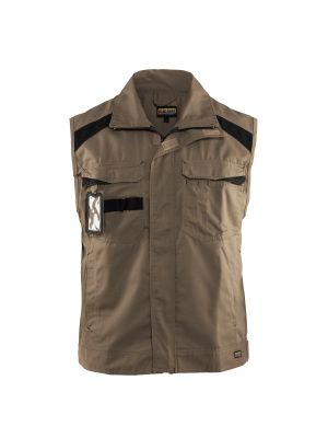 Industry Waistcoat 3164 Khaki/Zwart - Blåkläder Industry Waistcoat 3164 Khaki/Zwart - Blåkläder