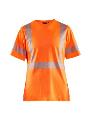 Ladies High Vis T-shirt 3336 High Vis Oranje - Blåkläder Ladies High Vis T-shirt 3336 High Vis Oranje - Blåkläder