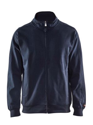 3349-1048 Work Vest Full Zip - Blåkläder Dark Navy 8600 71workx Front