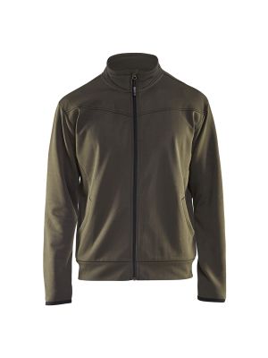 Blåkläder 3362-2526 Sweatshirt With Zipper - Green