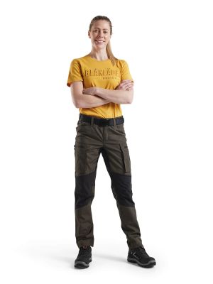 3431-1042 Women's Work T-Shirt 3D Logo - Blåkläder