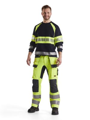 3459-1762 High Vis Work Sweater Fireproof - Blåkläder