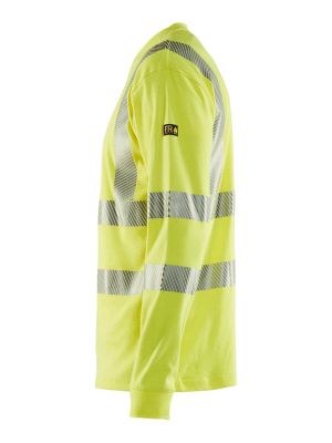 3481-1761 High Vis T-Shirt Long Sleeve Fireproof - Blåkläder