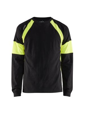 Blåkläder 3520-1030 T-shirt l/s - Black