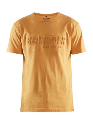 3531-1042 Work T-Shirt 3D 3709 Honeygold Blåkläder 71Workx Front 3531-1042 Work T-Shirt 3D 3709 Honeygold Blåkläder 71Workx Front