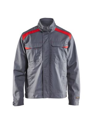 Industry Jacket 4054 Grijs/Rood - Blåkläder