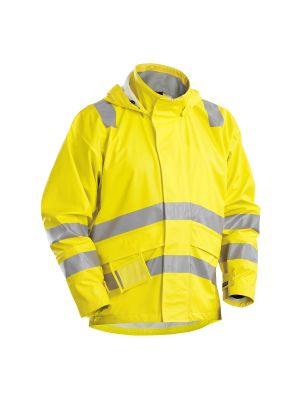 Flame Retardant Rainjacket 4303 High Vis Geel - Blåkläder