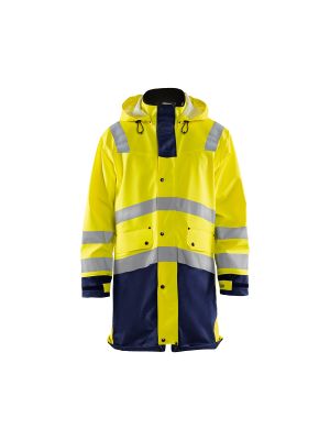 Rain Coat High Vis Level 2 4306 High Vis Geel/Marine - Blåkläder