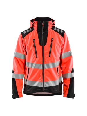 Blåkläder 4491-2513 Softshell jacket - Red / Black