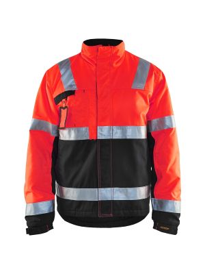 Winter Jacket 4862 High Vis Rood/Zwart - Blåkläder