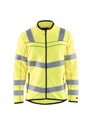 High Vis Microfleece Jacket 4941 High Vis Geel - Blåkläder