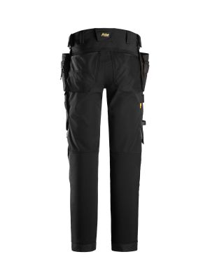 Snickers Work Trouser Stretch Holster Pockets 6275 - Black