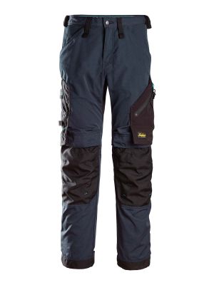 6310 Work Trouser Stretch Lightweight LiteWork 37.5 Snickers 71workx Navy 9504 front