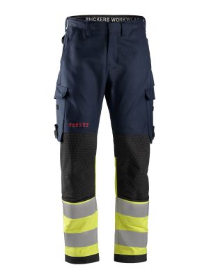 6363 High Vis Work Trouser Welding Fireproof ProtecWork - Snickers